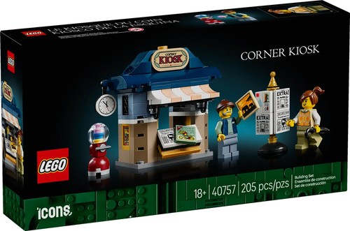 Lego icons corner kiosk - corner,