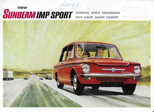 Sunbeam imp sport original - sunbeam,