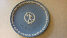 Olympics Los Angeles California 1984 Wedgwood Plate Jasper Ware