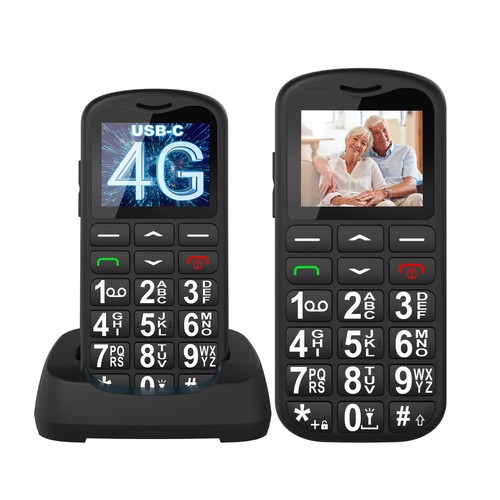 Senior mobile phone big button - big,