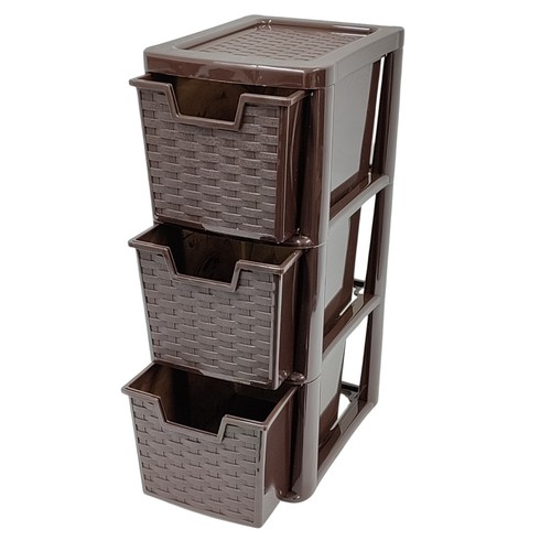 Medium chocolate brown rattan - medium,