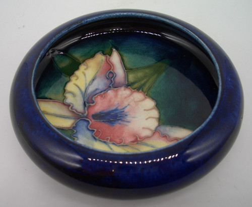 Moorcroft orchid rolled edge - orchid,