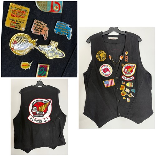 Vintage recruiter biker vest - vintage,