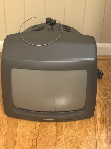 Sharp inch crt tv video - sharp,
