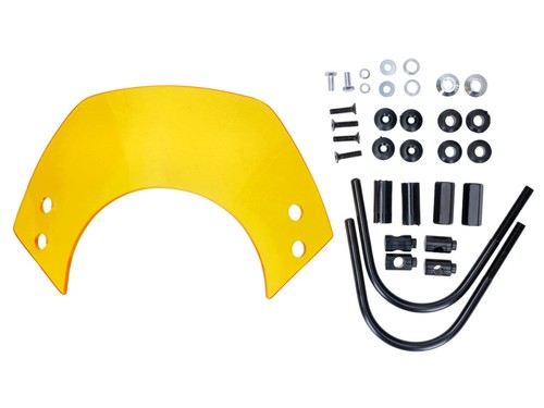 Windshield short type yellow - short,