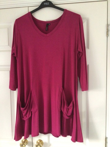 Qvc yong kim tunic - tunic, size