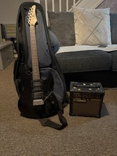 Yamaha ERG12 Guitar Starter Pack with Amp Black