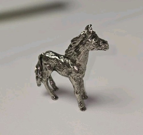 Pewter carriage horse - carriage, 1980