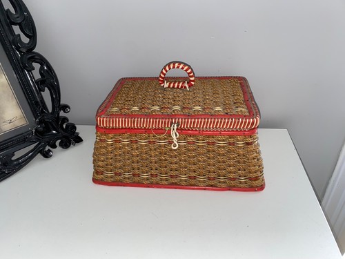 Vintage plastic wicker - , sewing