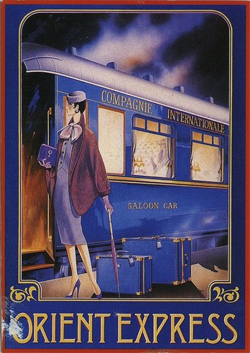 Orient express saloon car - orient, |