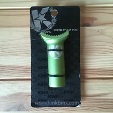 KINK BMX Super Stump Pivotal Seatpost 75 x 25.4mm Green