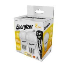Energizer LED Gls 8.5W E27 Non-Dimmable 806lm 3000K Warm White Bulb (2 Pack)