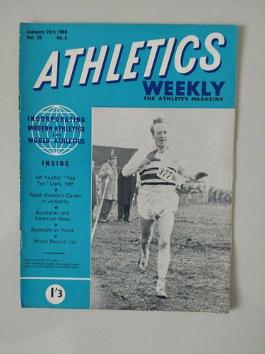 Athletics weekly magazine - athletics,