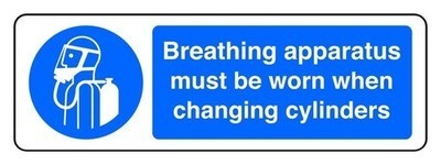 Breathing apparatus must - breathing,