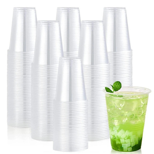 7oz clear plastic cups - clear,