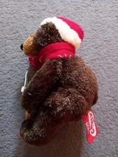 Tesco Chilly and Friends Bertie The Bear Beanie Plush Soft Toy Vintage