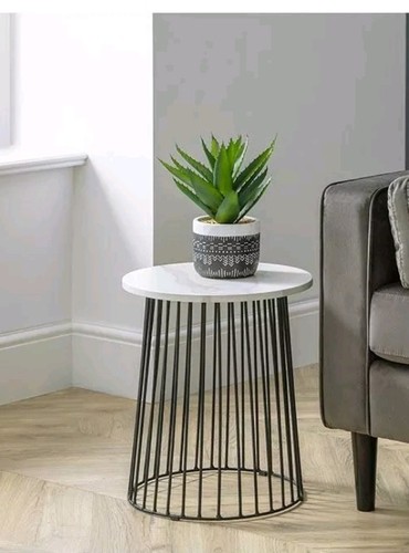Round side tables - side,