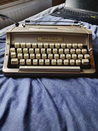 Brother portable typewriter - portable,