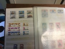 Tuvalu Stamps. clearview  32 ablum with 26 pages of mint unhinged stamps..