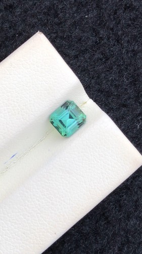 Blue green tourmaline ct - blue,