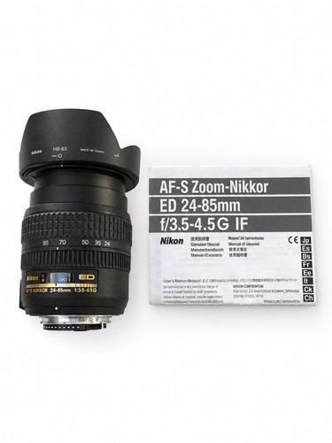 Nikon 85mm 4 - ed, f3.5-4.5