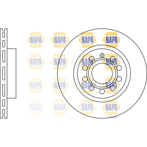 Brake discs vented for seat - 2x,