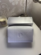 Dior Embroidered Make Up Pouch Carnage Print. Wipe Clean. Brand New