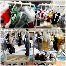 10pcs Cotton Doll Special Hanger 15/20cm Baby Clothes Display Stand
