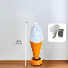 Outdoor Cone Display w/Light