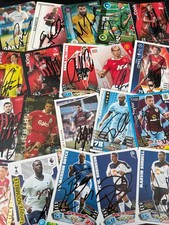 match attax, Shoot Out And Other Signed Cards.38