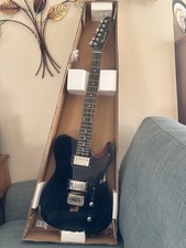 Harley Benton Fusion-T HH electric guitar in a black finish