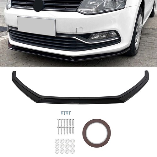 Glossy front bumper spoiler - glossy,