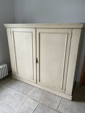 Stunning Antique Pine Storage Cupboard Cabinet Pantry Kitchen Hall Toy