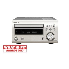 Denon DM41DAB Micro DAB CD FM System Silver DM-41DAB