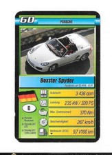 Card No. 6D - Porsche Boxter Spyder