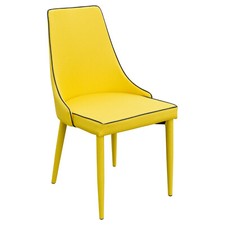 Yellow Fabric Duncan Dining