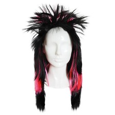 PUNK ROCKER MULLET WIG FANCY