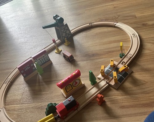 Wooden train set - train,