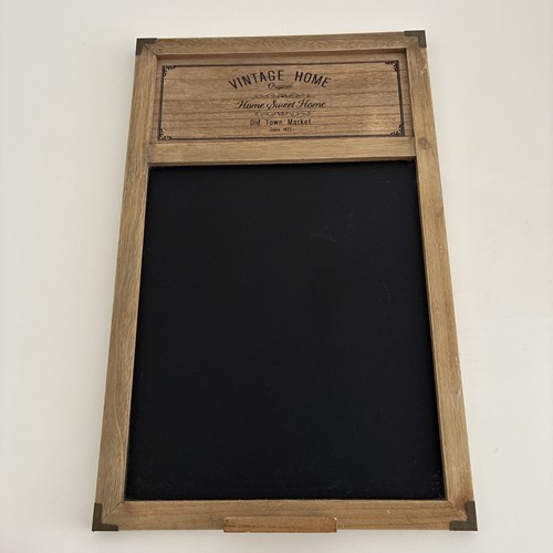 Vintage home wooden blackboard - vintage,