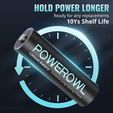 POWEROWL - Lithium AA Battery