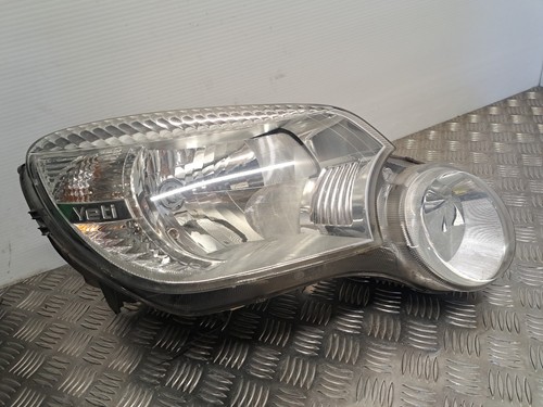 2009 2010 skoda yeti - skoda, headlight