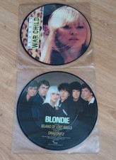2 Rare blondie picture disc singles