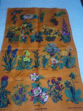 Vintage Old Bleach Linen Tea