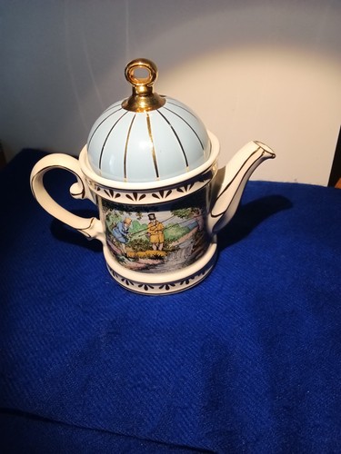 Sadler teapot sporting scenes - teapot,