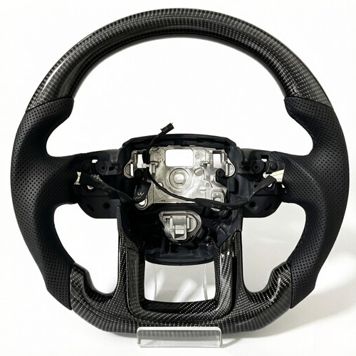 Carbon fiber heated steering - carbon,