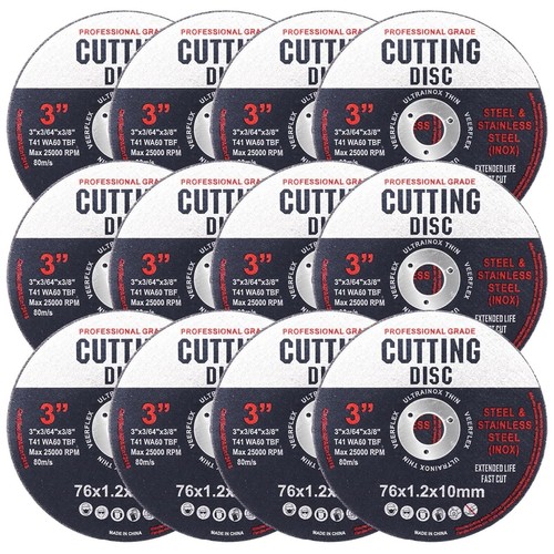 12pcs 76mm cutting disc metal - 76mm,