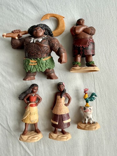 Disney moana figure set 5 - disney,