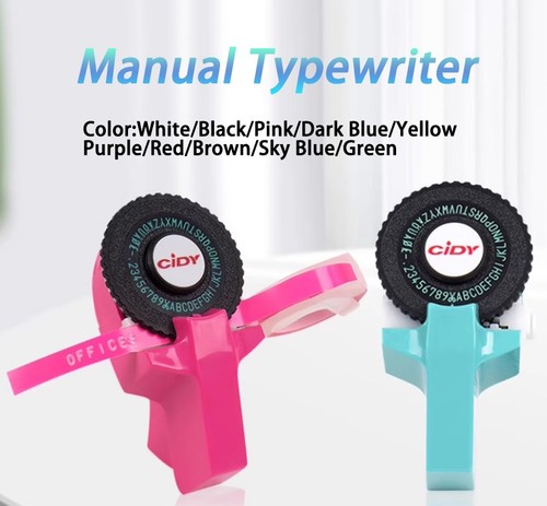 Handheld embossing label - embossing,