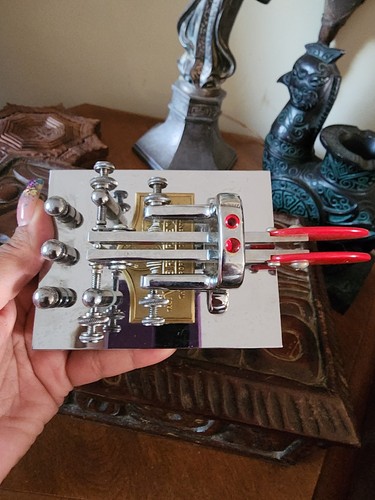 Chrome vintage vibroplex - chrome,