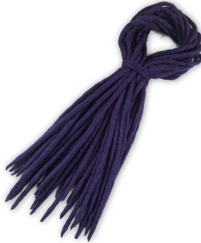 Purple wool dreadlocks - purple,